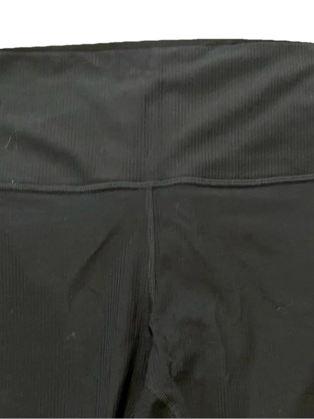 NWT*LULULEMON*SIZE 14*ALIGN RIBBED HIGH RISE 23” L PANT*AUTHENTIC*BLACK*$98 - Picture 7 of 16